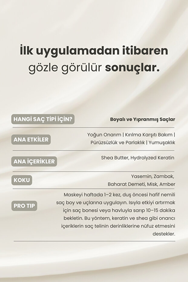 Intensive Repair Saç Maskesi 350 ml | Yıpranmış Saçlar İçin Onarım - 7