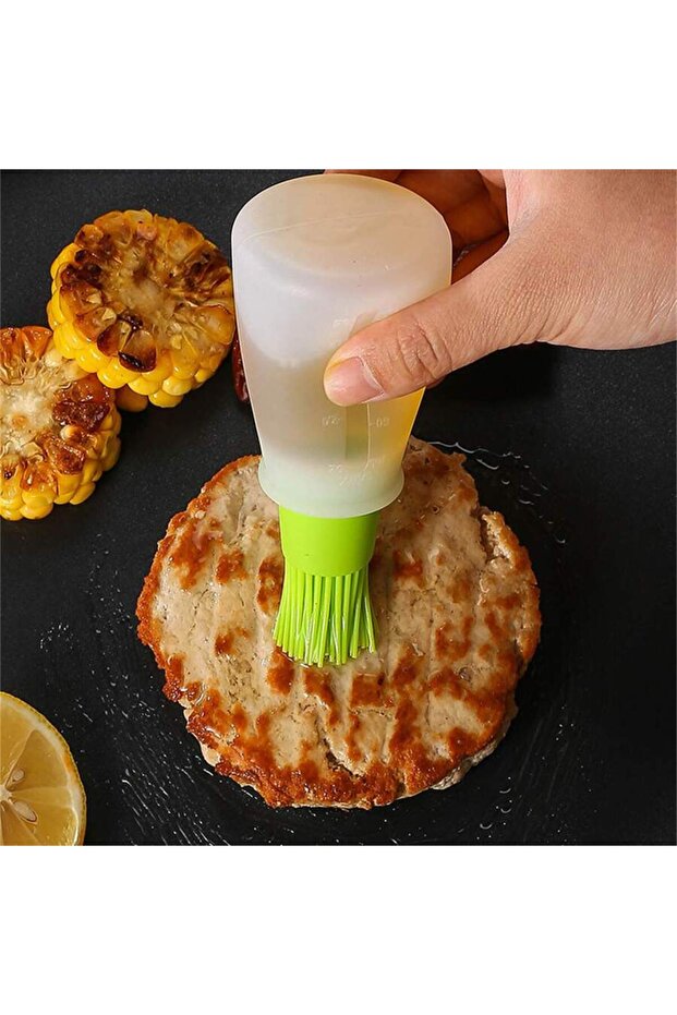 وعاء زيت مع فرشاة - 4