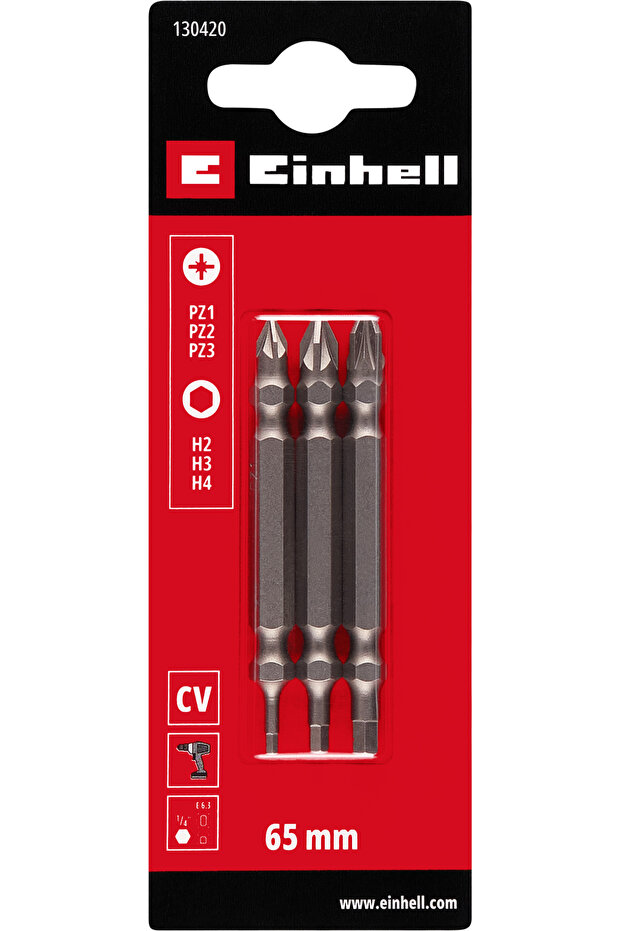 Orijinal 3 Parça Bits Uç Seti 65 Mm - 49130420 - 1