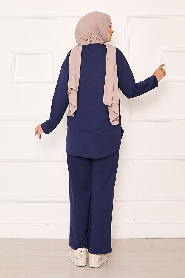 Crew Neck Basic Soft Set - 4