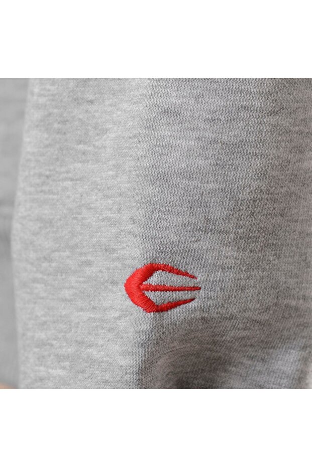 Erkek Garnili Kapüşonlu Sweatshirt - 5