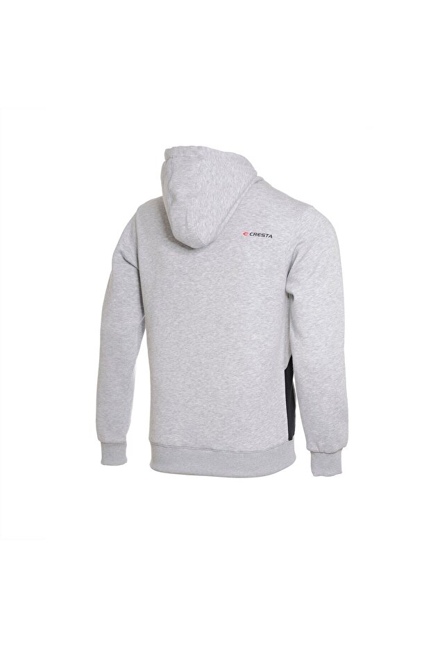 Erkek Garnili Kapüşonlu Sweatshirt - 2