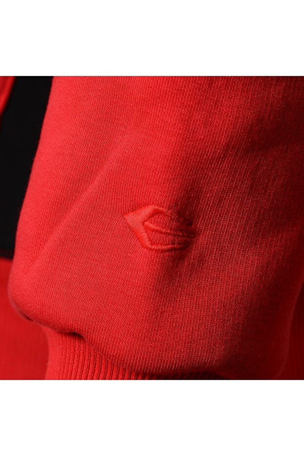 Erkek Garnili Kapüşonlu Sweatshirt - 5