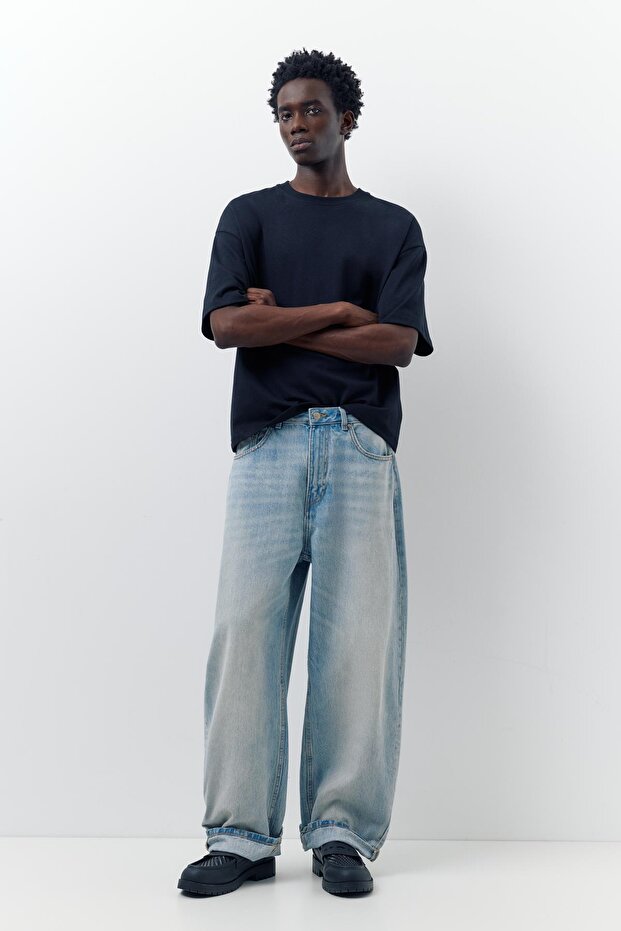 Baggy balon jean - 1