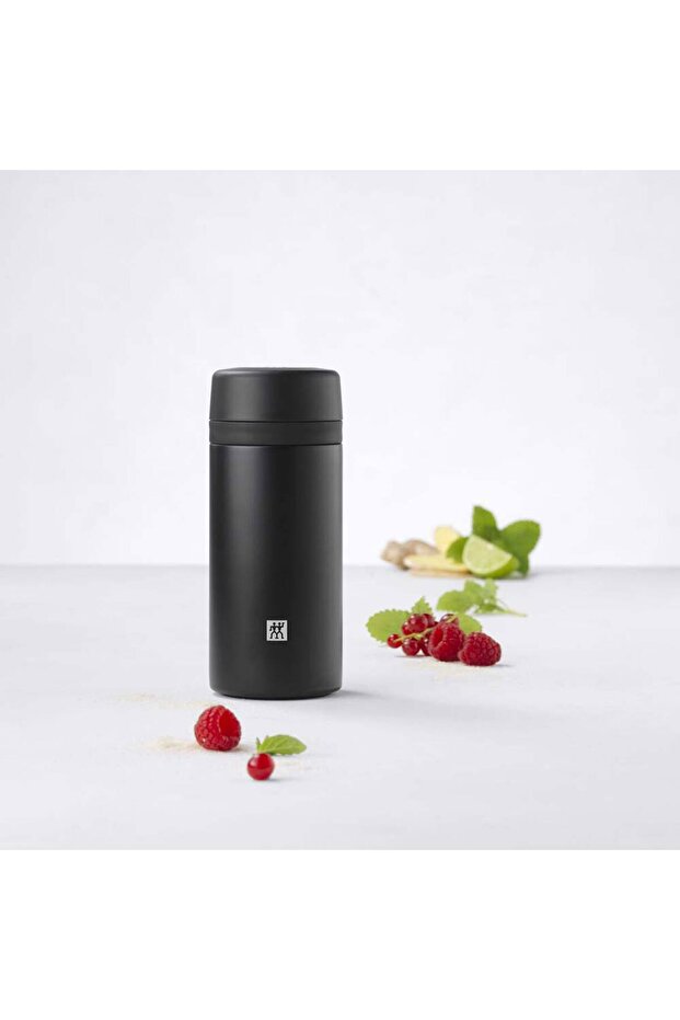Süzgeçli Termos 420 ML Siyah - 6
