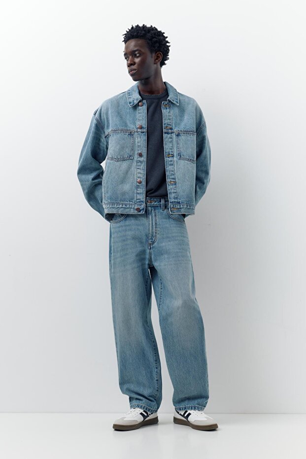 Trucker denim ceket - 2