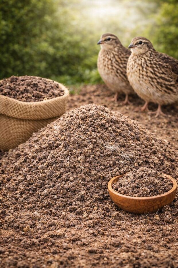 Bıldırcın Gübresi 1kg