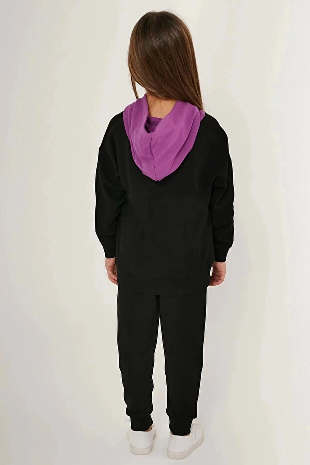 TEKSIJERKA ZA DEVOJČICE - CRNA - 4