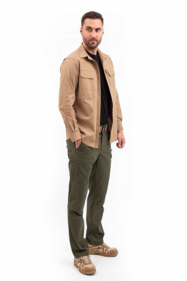 Outdoor Tactical Cotton Men's Shirt HIDDEN02