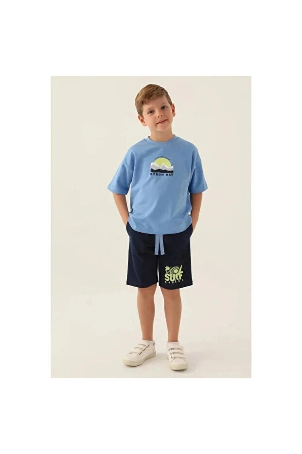 Boy's bermida set - indigo - 2