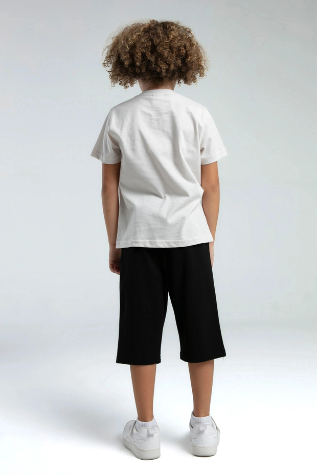 Boy's capri set - stone - 4