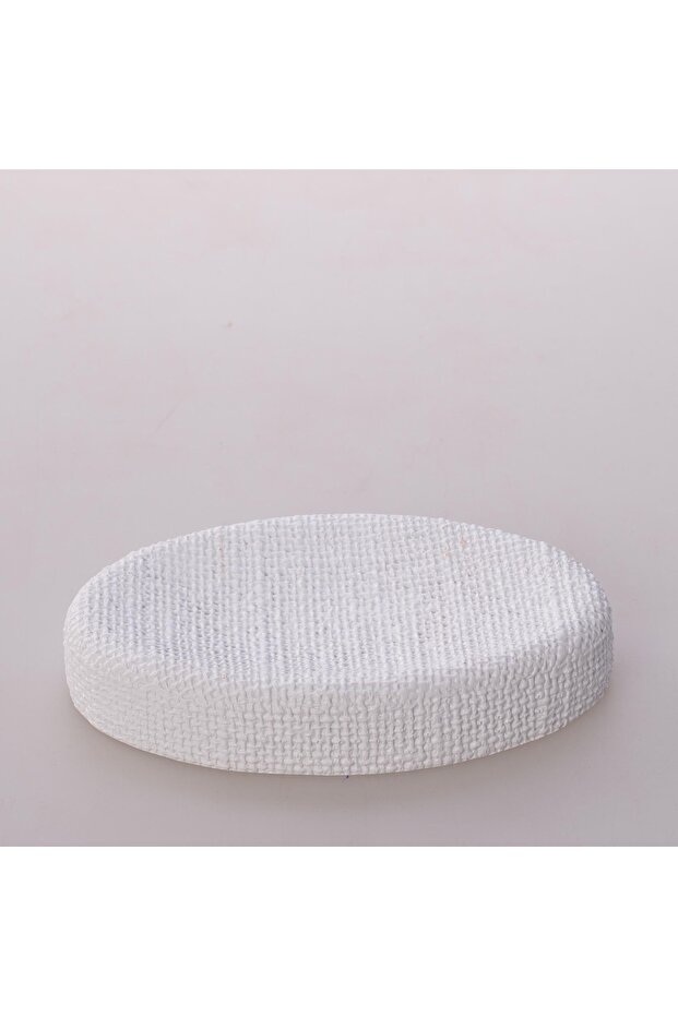 Natural Solid Soap Dispenser White - 1