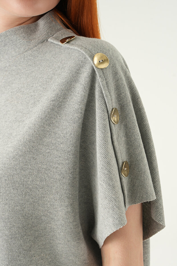 3119A Cufflink T-Shirt Gray - 4