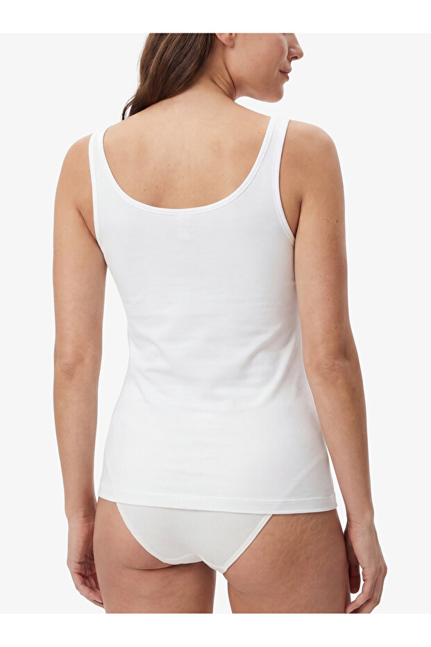 Kadın Modal Elastan Atlet Silver 1624 - Beyaz - 3