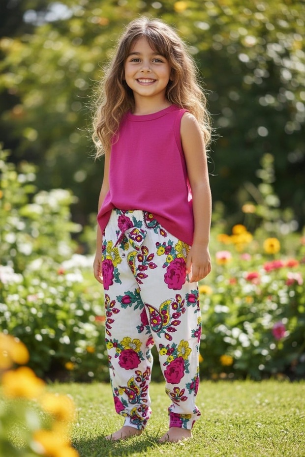 Yöresel Kız Çocuk Şalvarı - 3