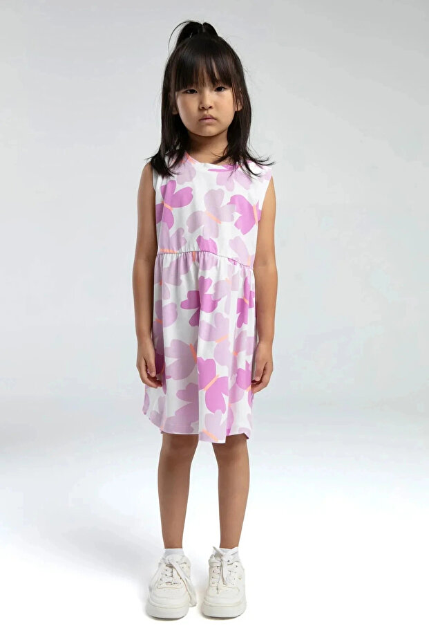 Kız Çocuk Mor Elbise - 2