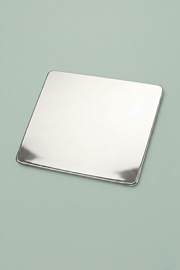 Simple Stainless Steel Cup Coaster Mug Coaster Coffee Tea Coaster Square 304 Quality Set of 6