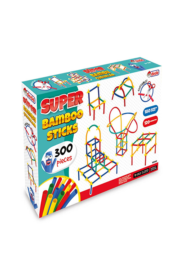 أعواد الخيزران التعليمية لتطوير الدماغ 300 قطعة - 5