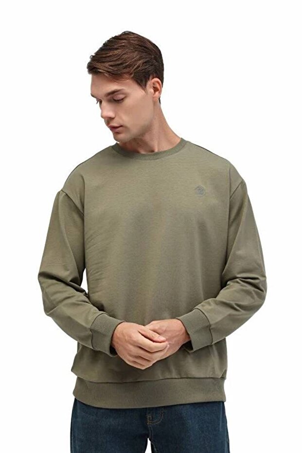 Men's Sweat A102033513 5W Mb Sn75 C Neck Sw 5Pr