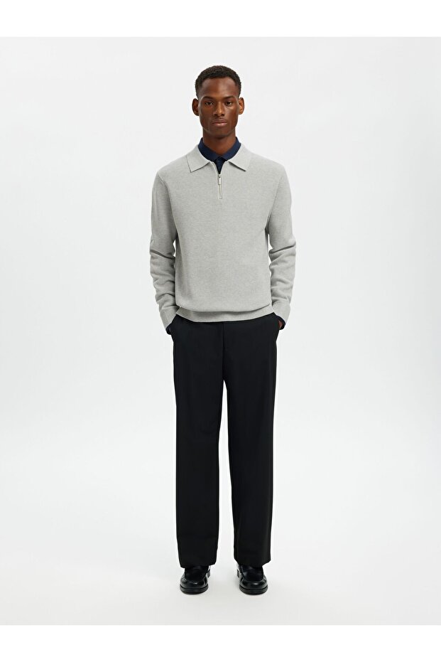Half-zip Pullover Langarm - 6
