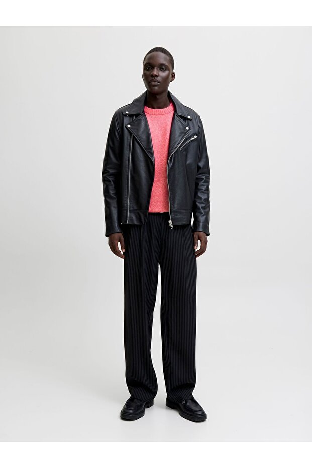 Strickpullover Einfarbig Strickpullover - 4