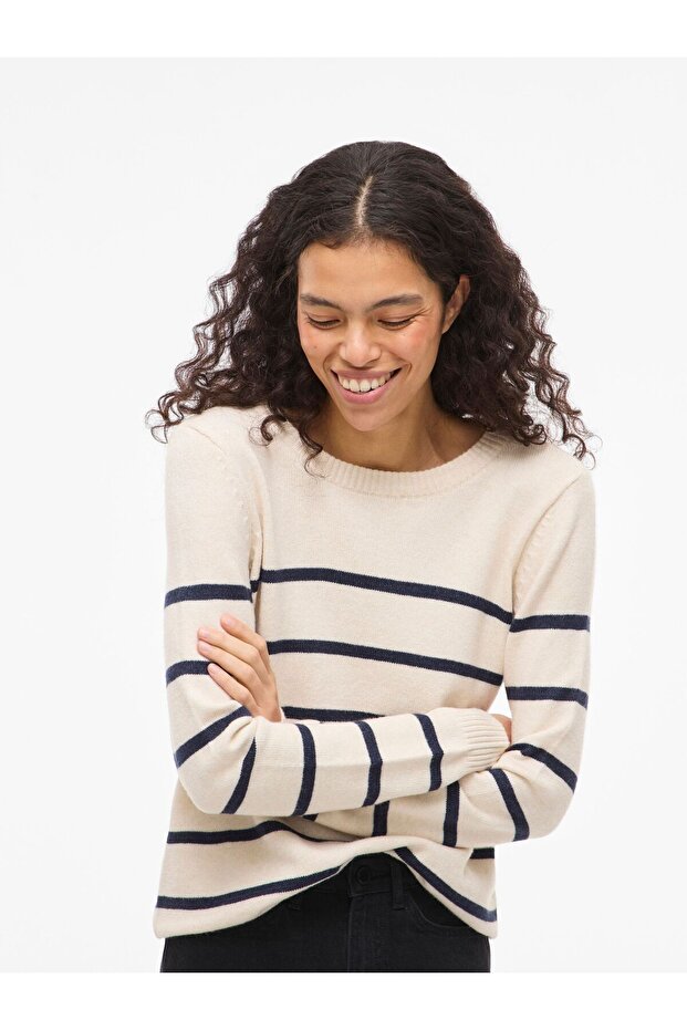 Strickpullover Rundhals - 7