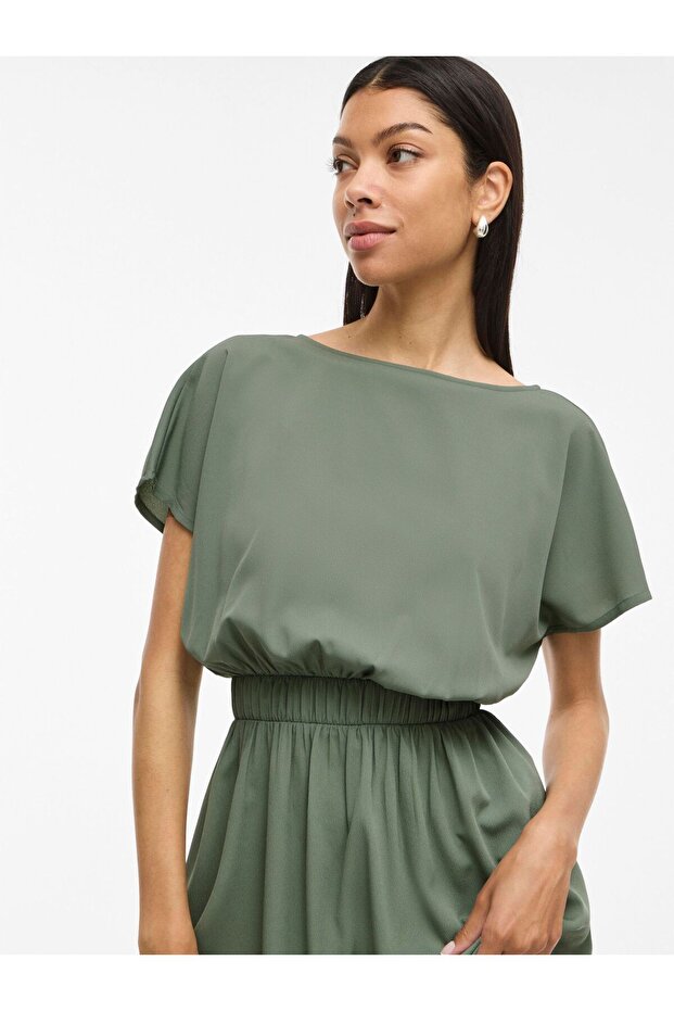 Maxikleid Kurzarm - 7