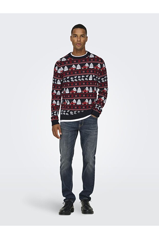 Strickpullover ONSXMAS Pullover - 5