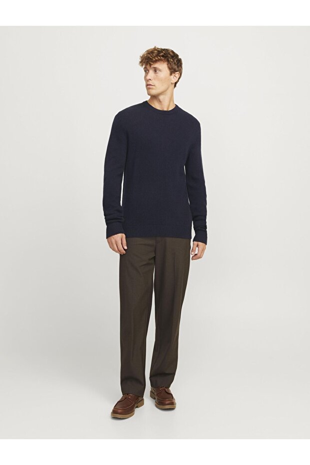 Strickpullover Einfarbig Strickpullover - 4