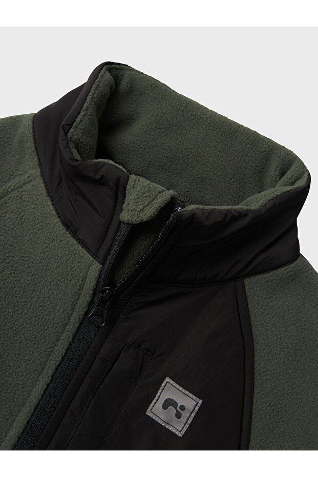 Fleecejacke Colorblock - 4