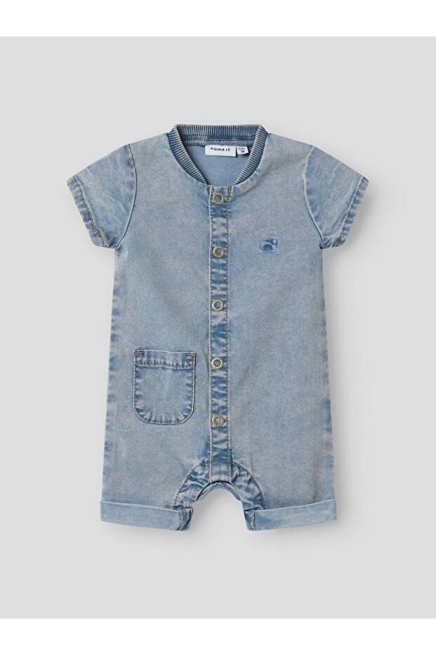 Playsuit aus Denim - 1