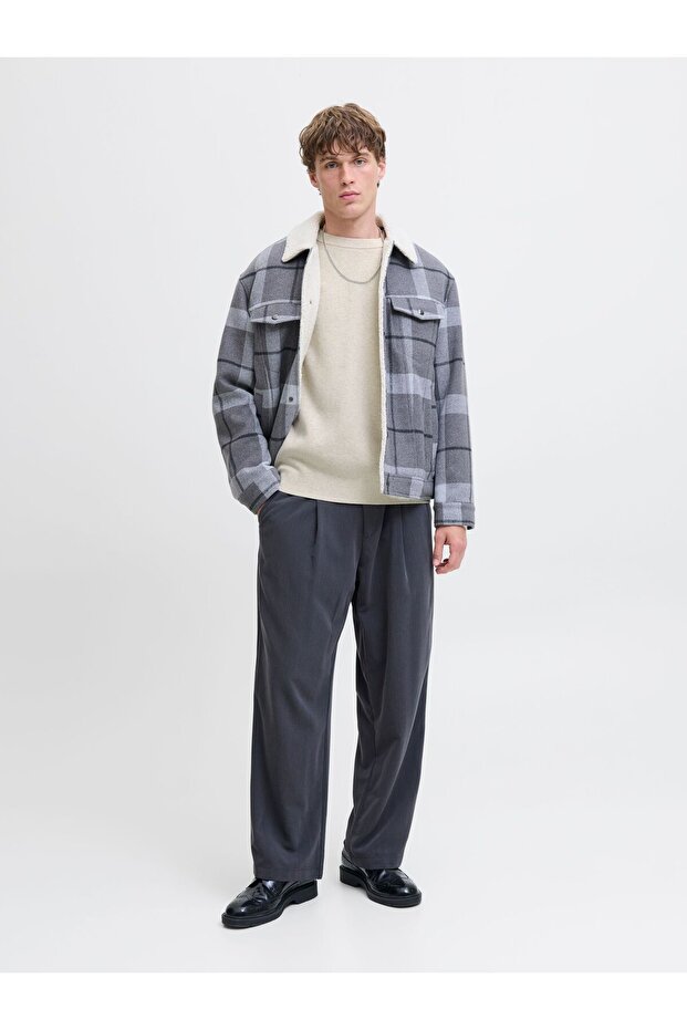 Strickpullover Einfarbig Strickpullover - 4