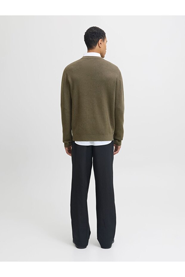 Strickpullover Einfarbig Strickpullover - 3