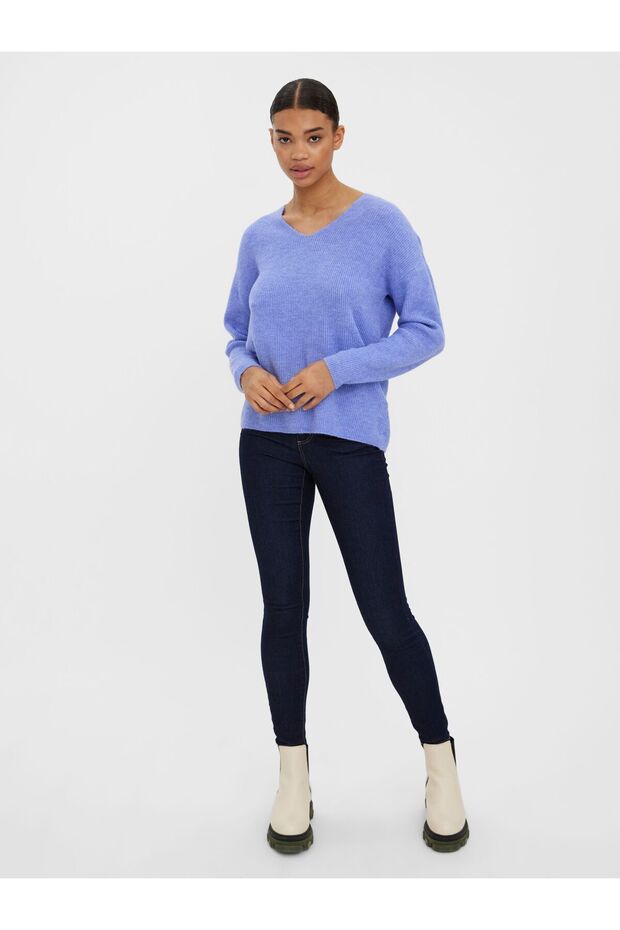 Strickpullover VMCREWLEFILE Strickpullover - 1