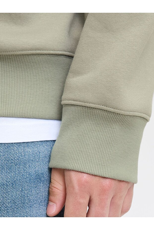 Sweatshirt Einfarbig Sweatshirt - 6