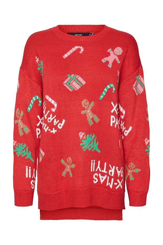 Strickpullover VMXMASPARTY Strickpullover - 2