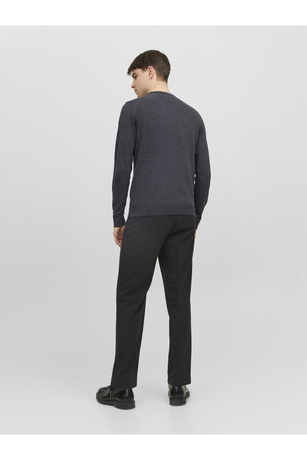 Strickpullover Einfarbig Strickpullover - 4