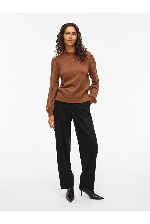 Strickpullover Stehkragen - 5