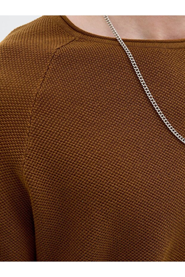 Strickpullover Einfarbig Strickpullover - 5