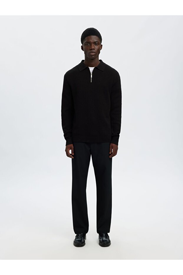 Half-zip Pullover Langarm - 4