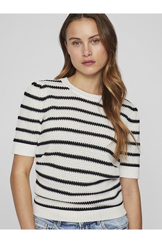 Strickoberteil Kurzarm - 6