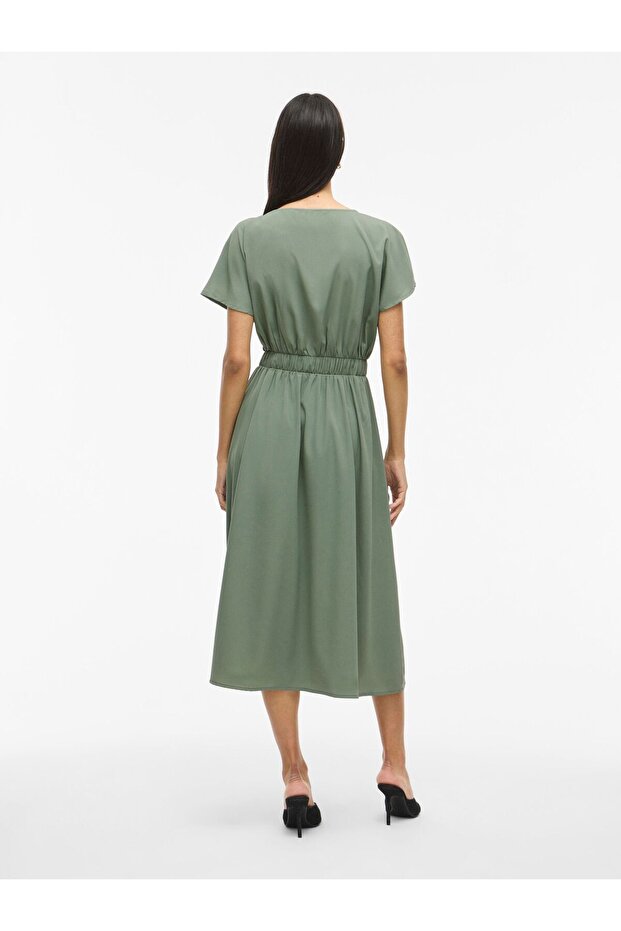 Maxikleid Kurzarm - 4