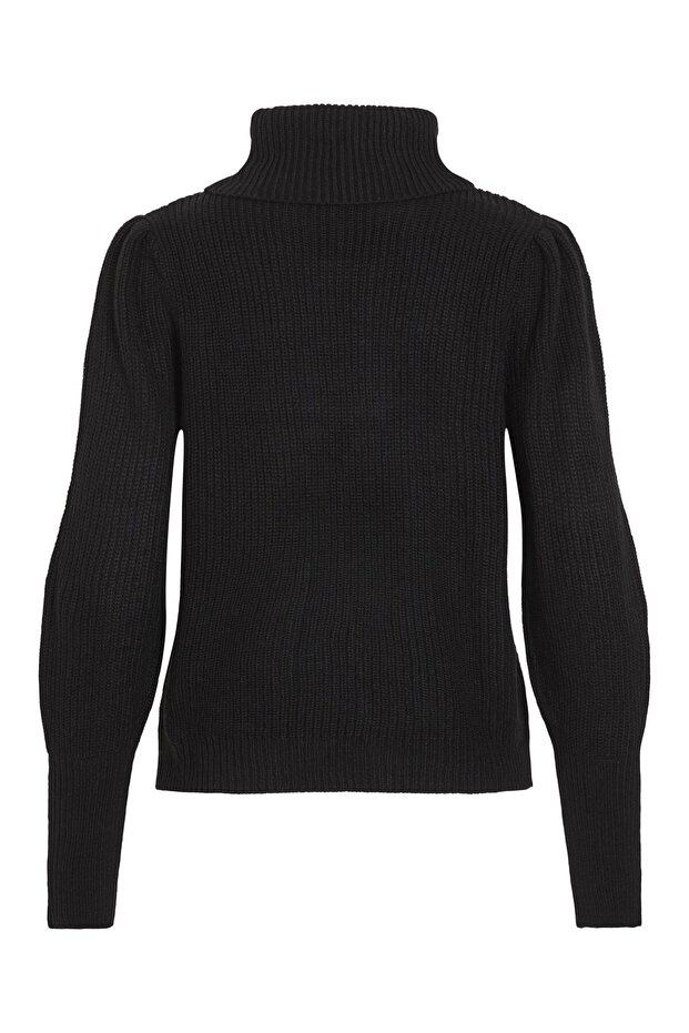 Strickpullover mit Rollkragen - 3