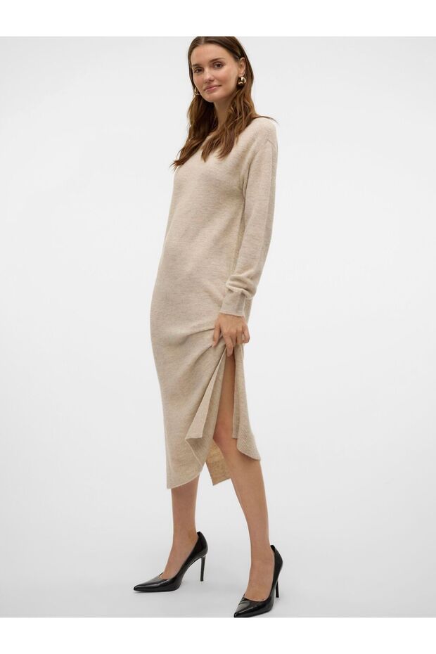 Strickkleid VMLEFILE Langes Kleid - 5