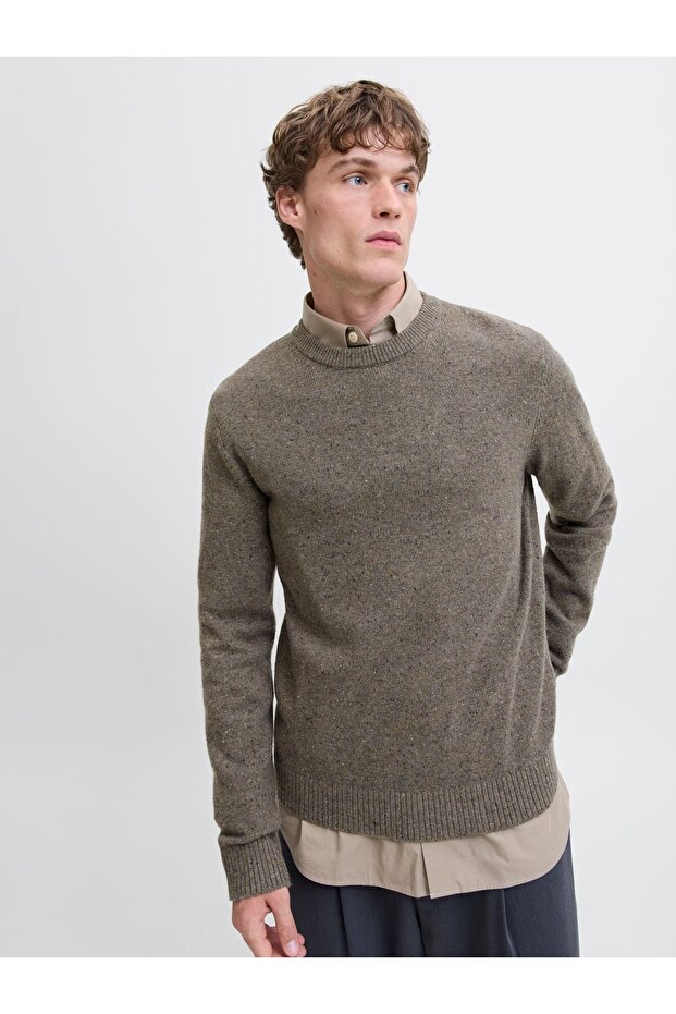 Strickpullover Einfarbig Strickpullover - 8