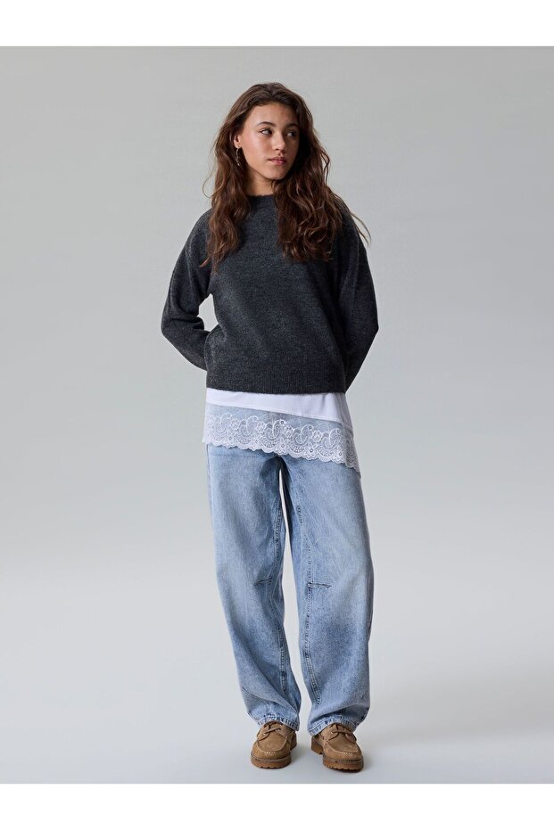 Strickpullover Langarm - 5