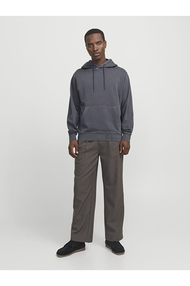 Kapuzenpullover Einfarbig Kapuzenpullover - 3