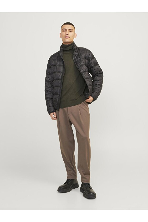 Rollkragenpullover Einfarbig Rollkragenpullover - 5