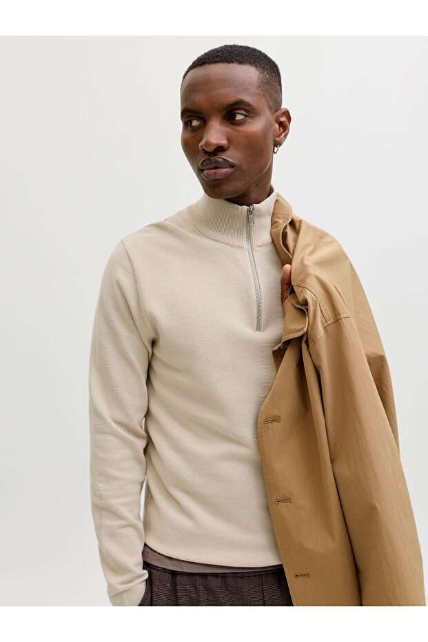 Strickpullover Einfarbig Strickpullover - 7