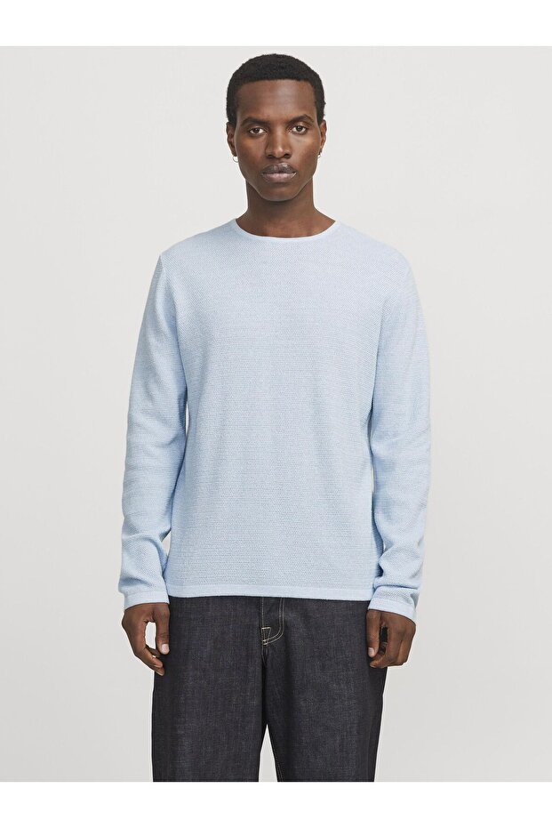 Strickpullover Einfarbig Strickpullover - 1